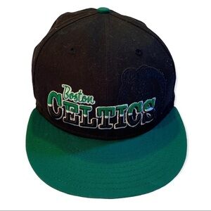 New Era Hardwood Classics Boston Celtics Snapback Flat Hat Cap OSFM